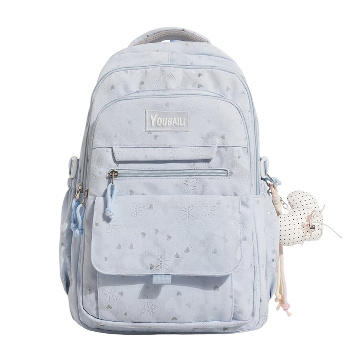 Charming Floral Print Backpack Stornfield