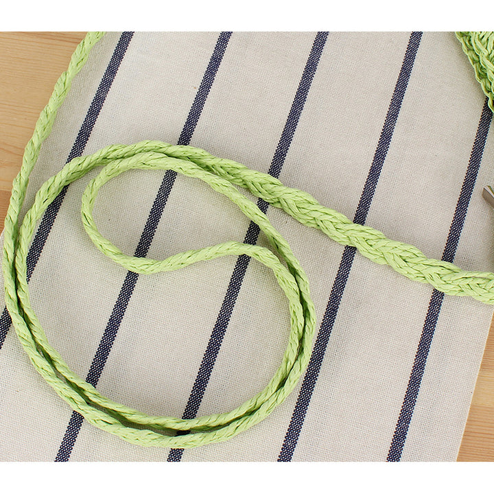 Shoulder bag made of natural woven material with stylish design Stornfield