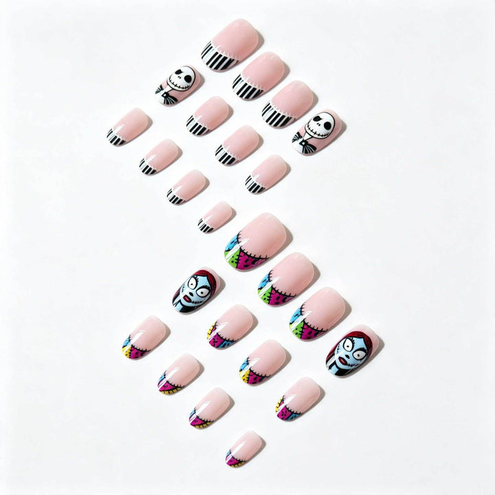 Artistic Halloween-Inspired Nail Art Kit