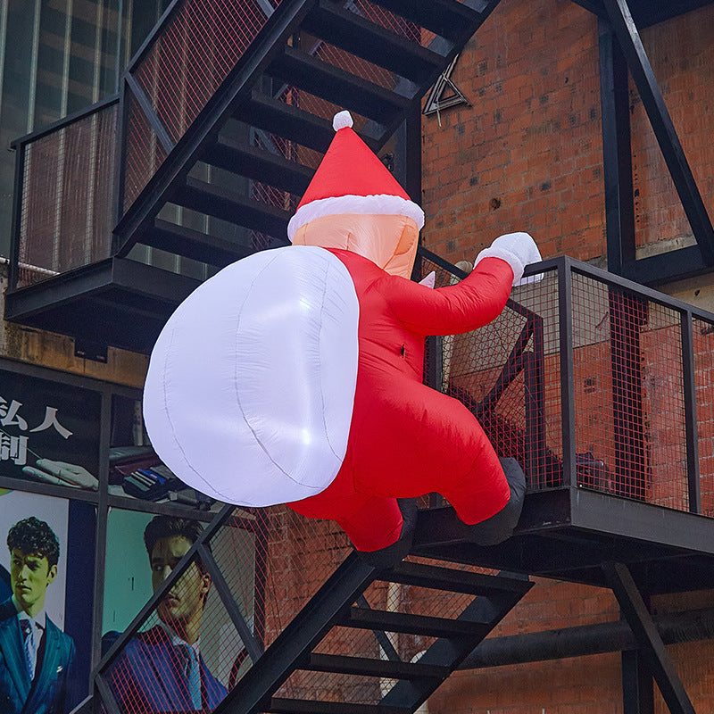 Inflatable Santa Claus with Gifts Stornfield