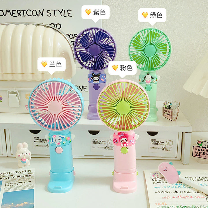 Unisex funny handheld fan with animal design and multiple speed settings Stornfield
