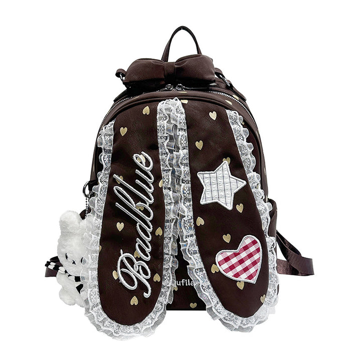 Decorative Bunny-Ear Mini Backpack Stornfield