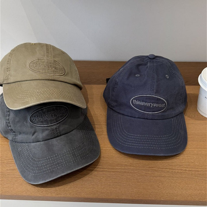 Men's Casual Distressed Cotton Baseball Cap Stornfield