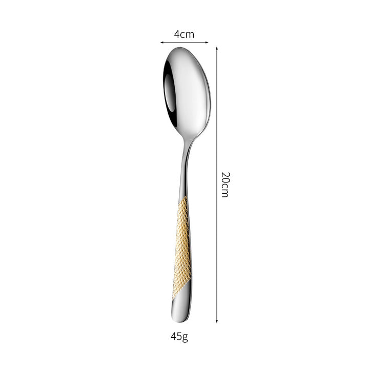 Fine and elegant table knife with non-slip handle Stornfield