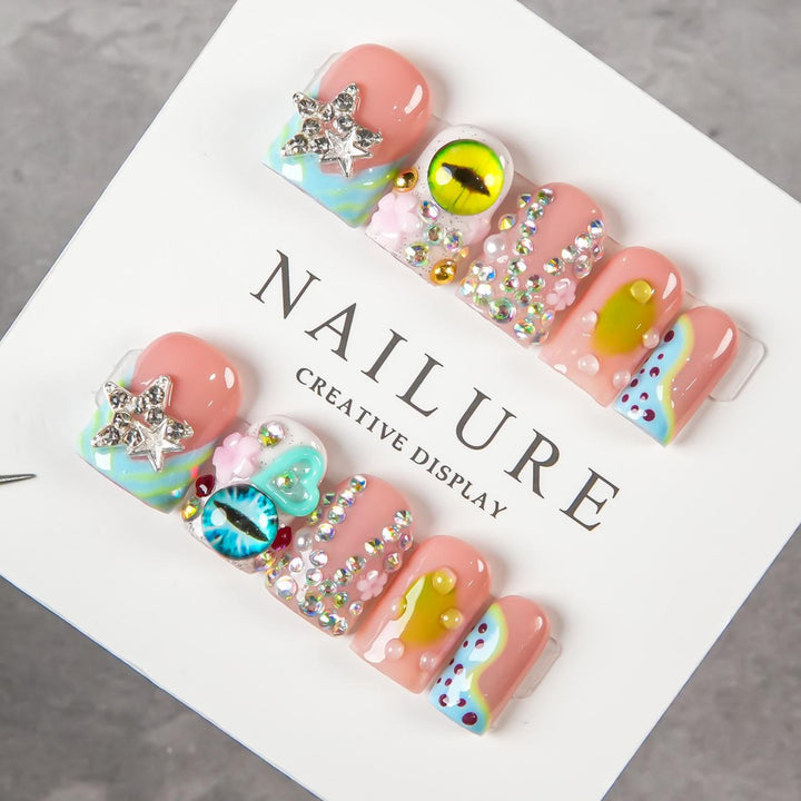 Artistic Nail Art Creations