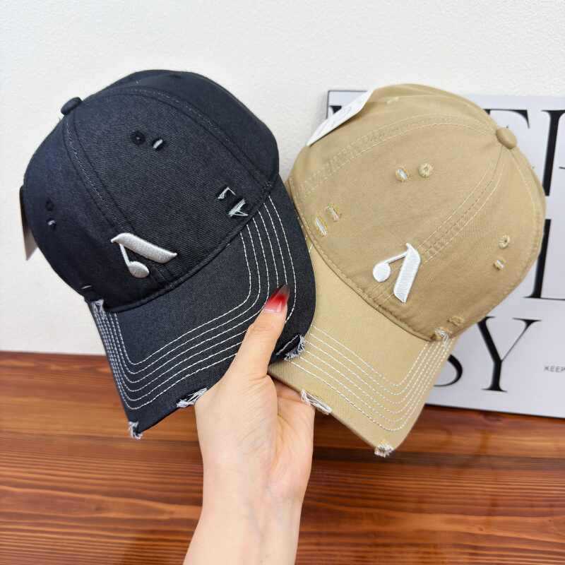 Men's Distressed Denim Style Cap Stornfield