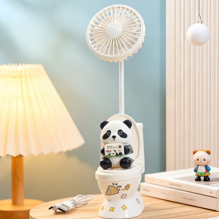Unisex Creative Table Fan with Processed Design Stornfield