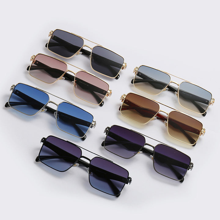 Women's Designer Sunglasses with Extravagant Metal Frame Stornfield