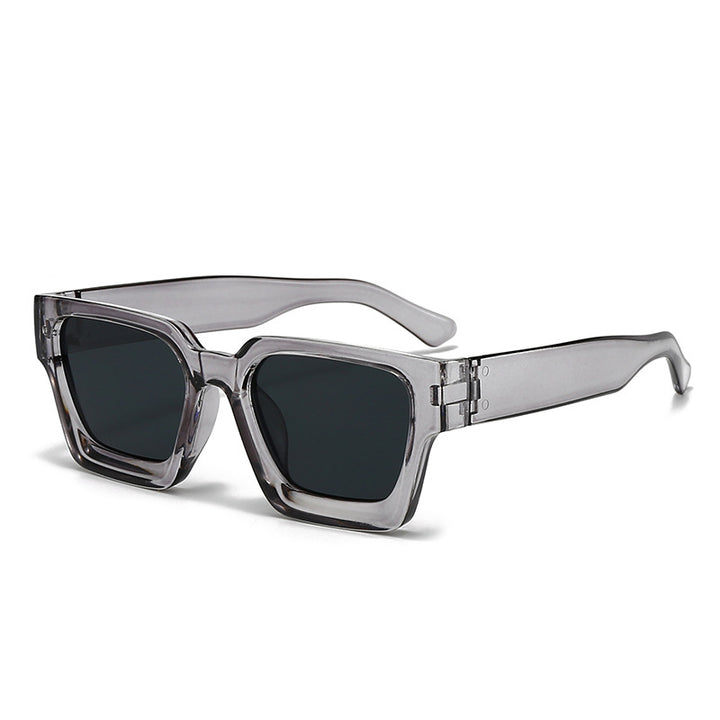Bold Angular Frame Sunglasses
