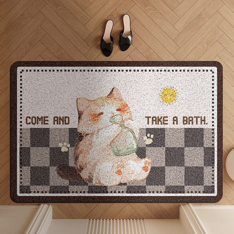 Cat-Themed Doormat Stornfield