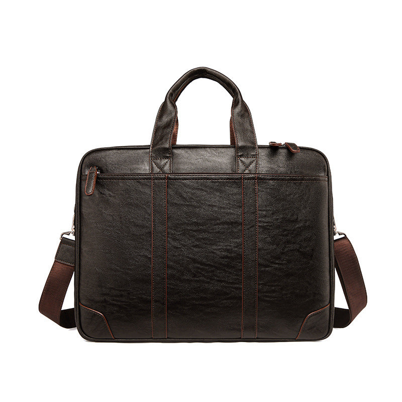 Premium Leather Business Briefcase Stornfield