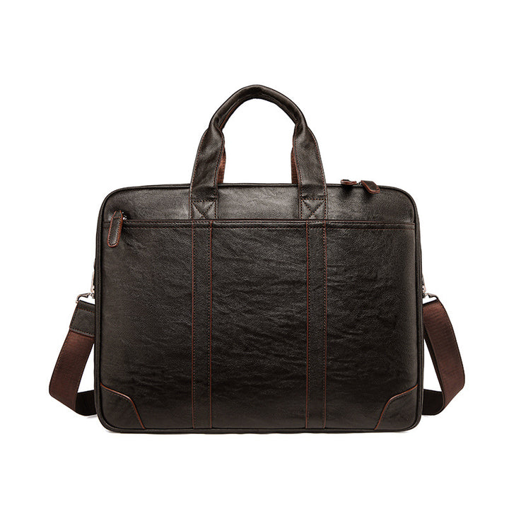 Premium Leather Business Briefcase Stornfield