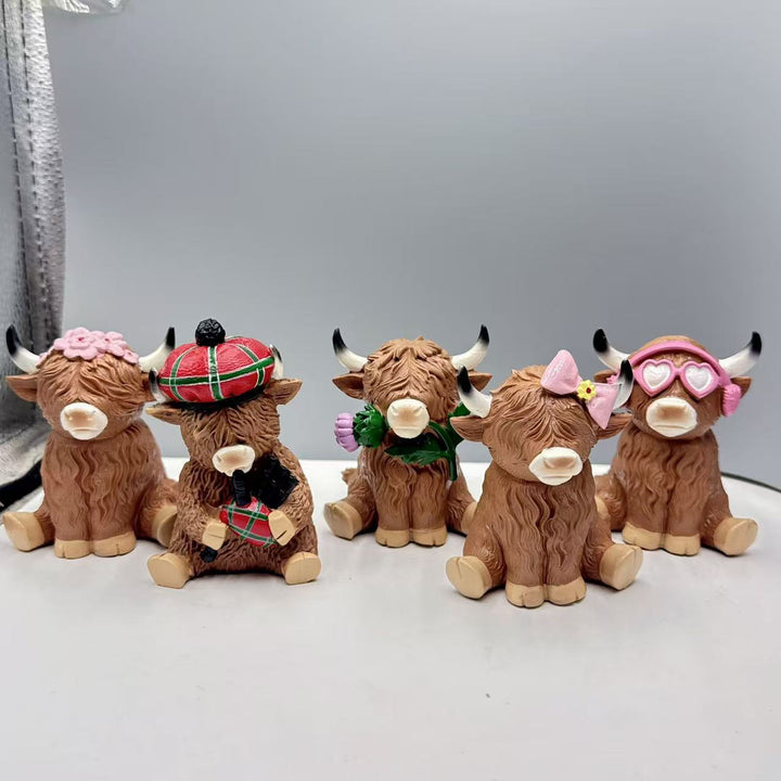 cute decorative horned cattle Stornfield