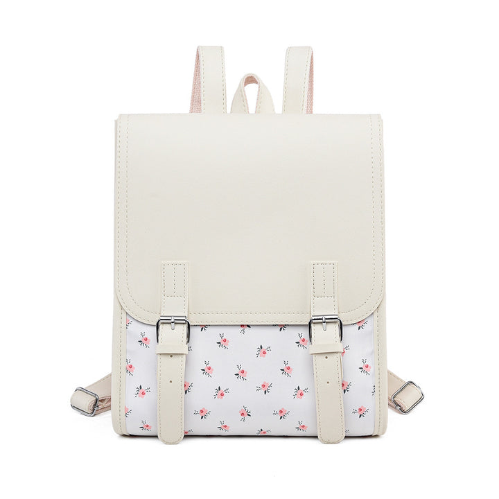 Floral Print Structured Backpack Stornfield