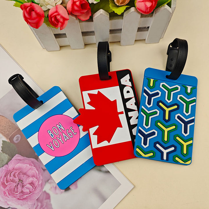 Unisex Vibrant Patterned Luggage Tag Stornfield