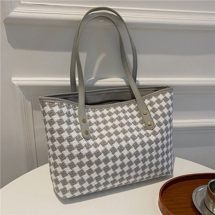 Decorative Woven Tote Bag Stornfield