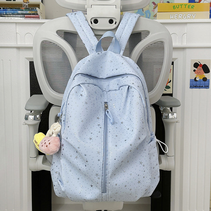 Star-Patterned Lightweight Backpack Stornfield