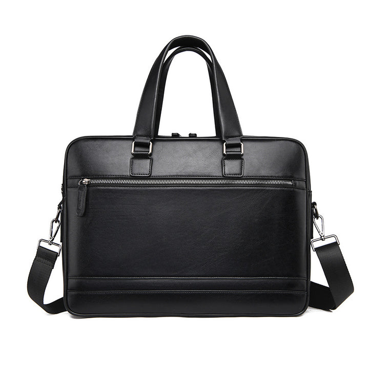 Professional Leather Laptop Briefcase Stornfield