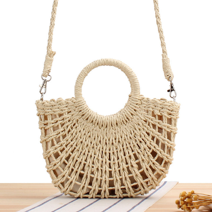 Handbag Made of Handcrafted Macrame with Round Handle Stornfield