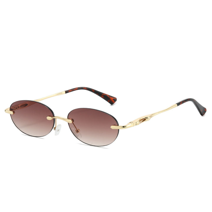 Retro Oval Frame Sunglasses Stornfield