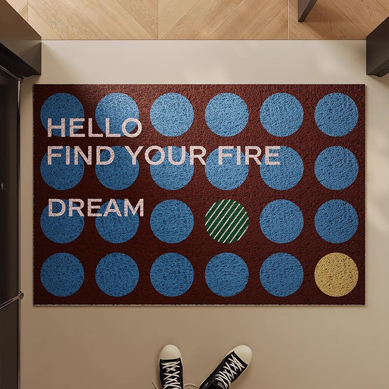 Welcome Message Indoor Doormat Stornfield