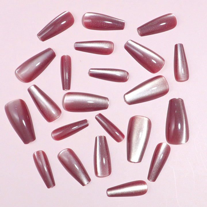 Premium Glossy Press-On Nail Tips Set Stornfield