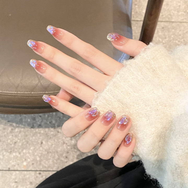 Decorative Press-On Nail Art Set Stornfield