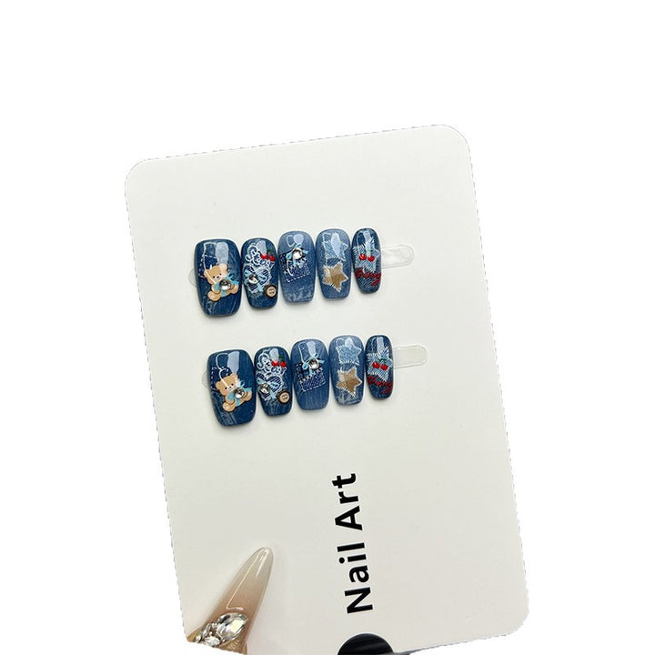 Whimsical Character Design Press-On Nails