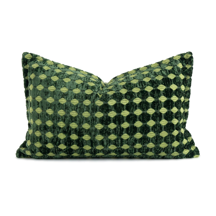 Wendesdekokissen with modern check pattern