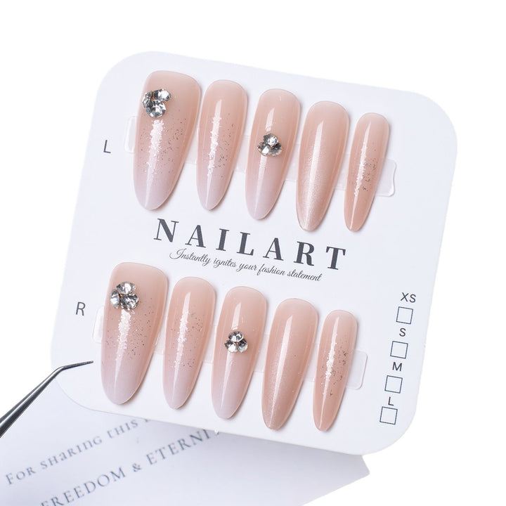 Glamorous Stiletto Press-On Nail Design Stornfield