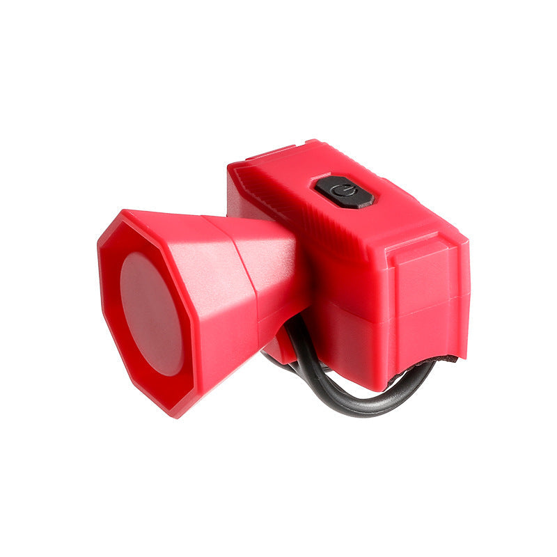 compact waterproof electric bicycle horn with handlebar mount and rechargeable battery Stornfield