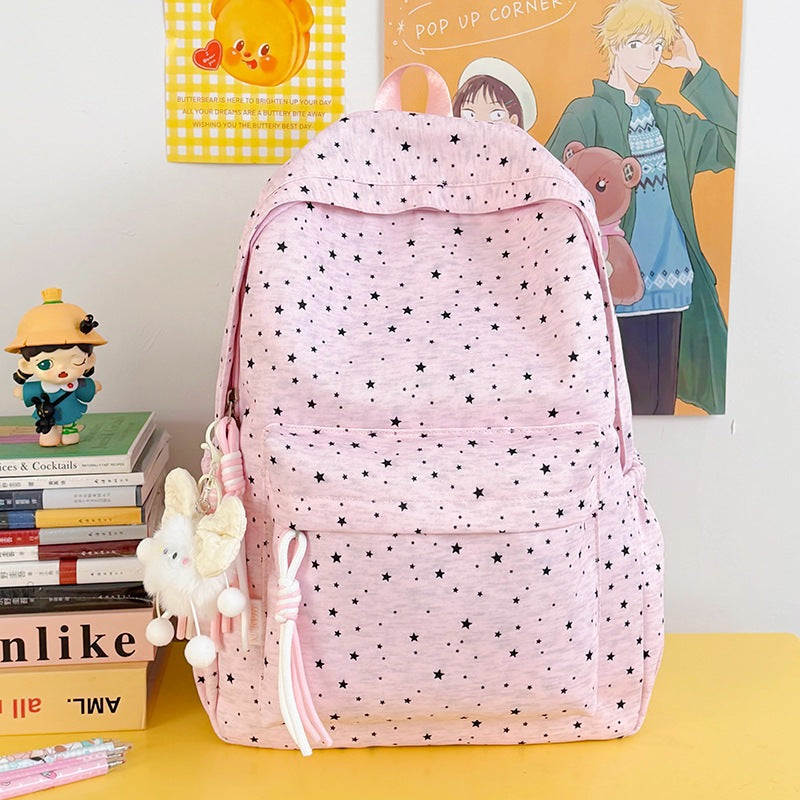 Star-Print Casual Backpack Stornfield