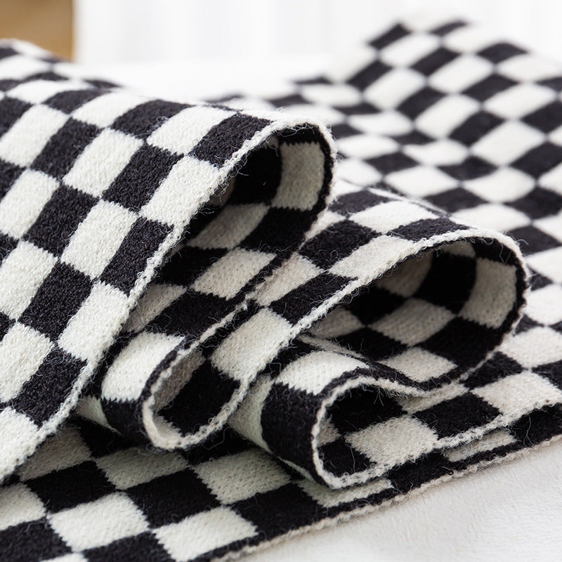 Women Stylish Check Scarf Stornfield