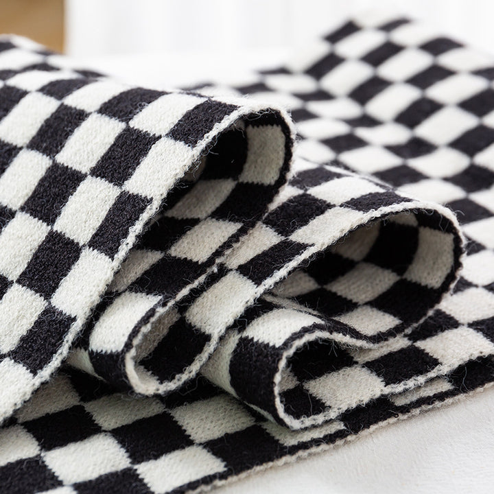 Women Stylish Check Scarf Stornfield