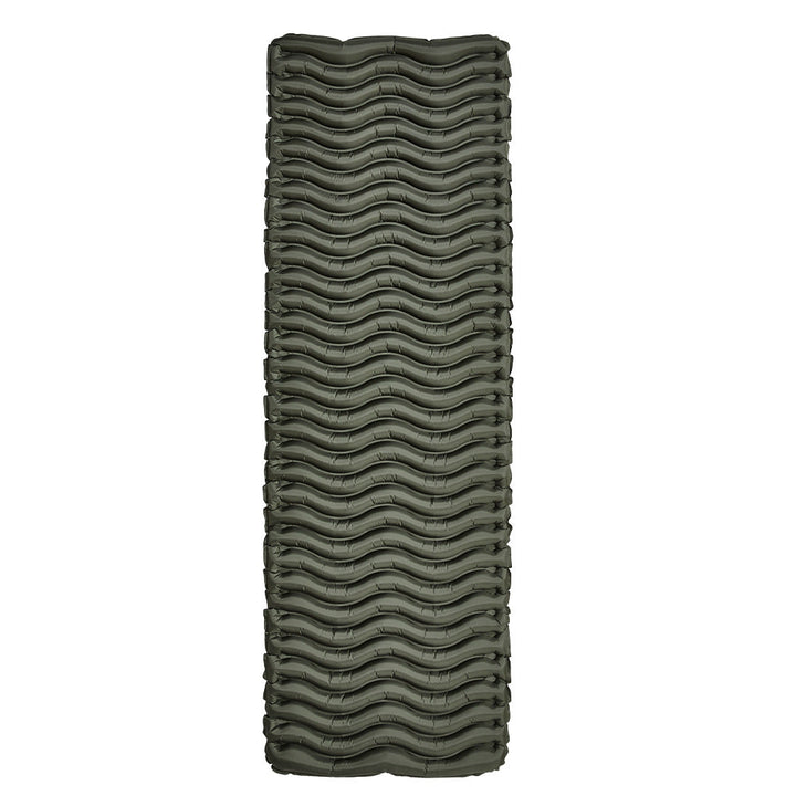 lightweight inflatable camping sleeping pad with wavy air-channel comfort design Stornfield