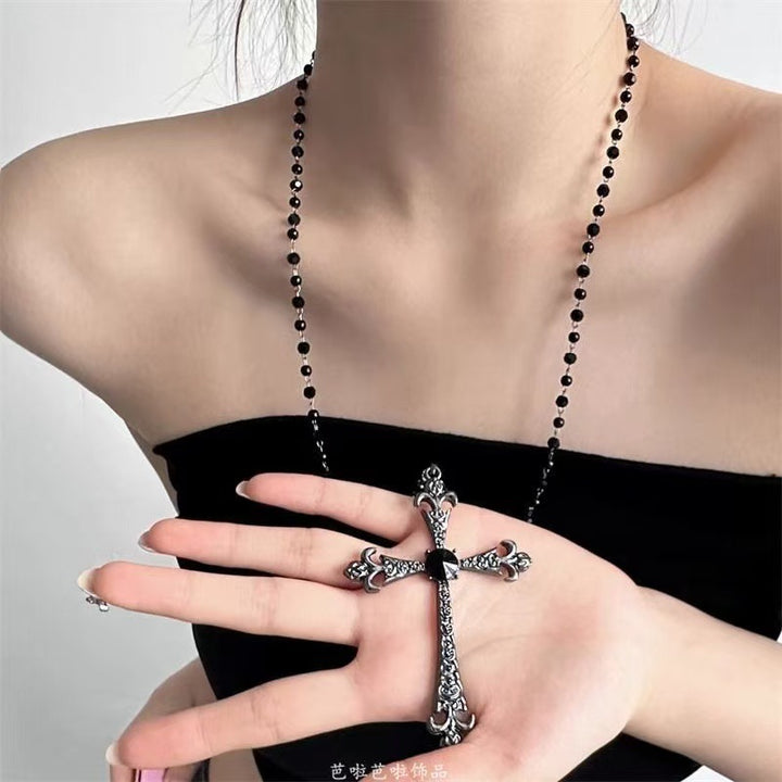 Decorative Cross Pendant Necklace Stornfield