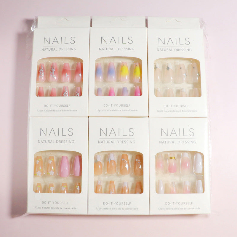 DIY Natural Dressing Press-On Nails Stornfield
