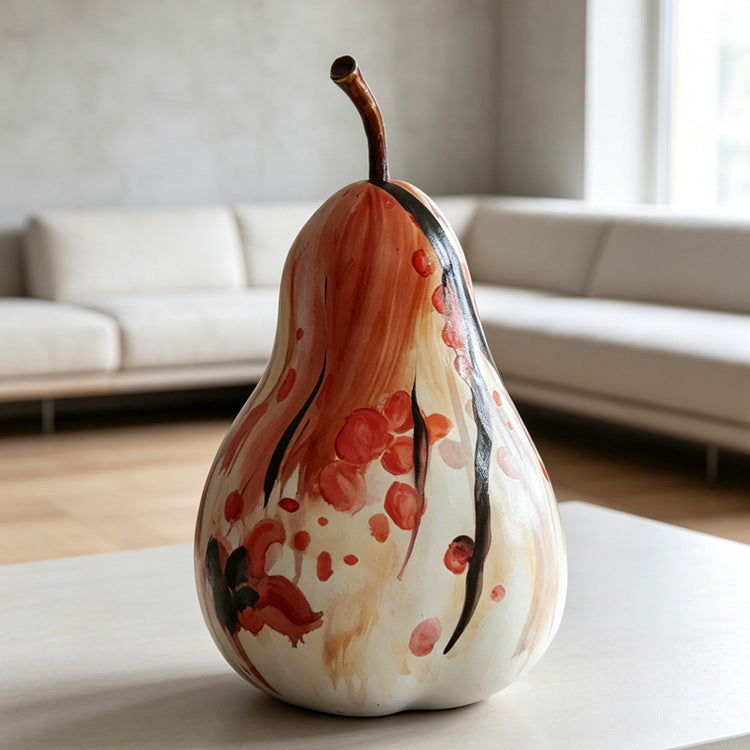 Artistic Decorative Apple Sculpture