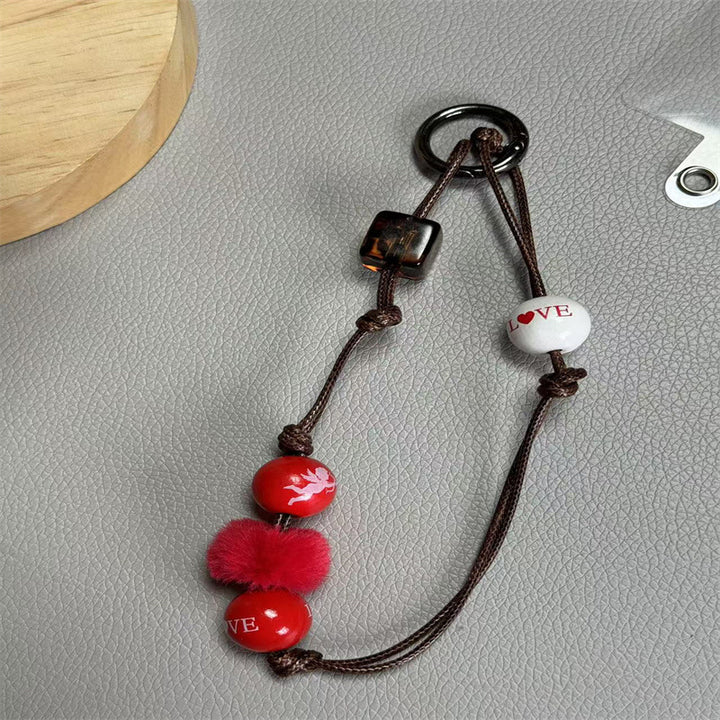 Decorative Beaded Keychain Stornfield 1790135971