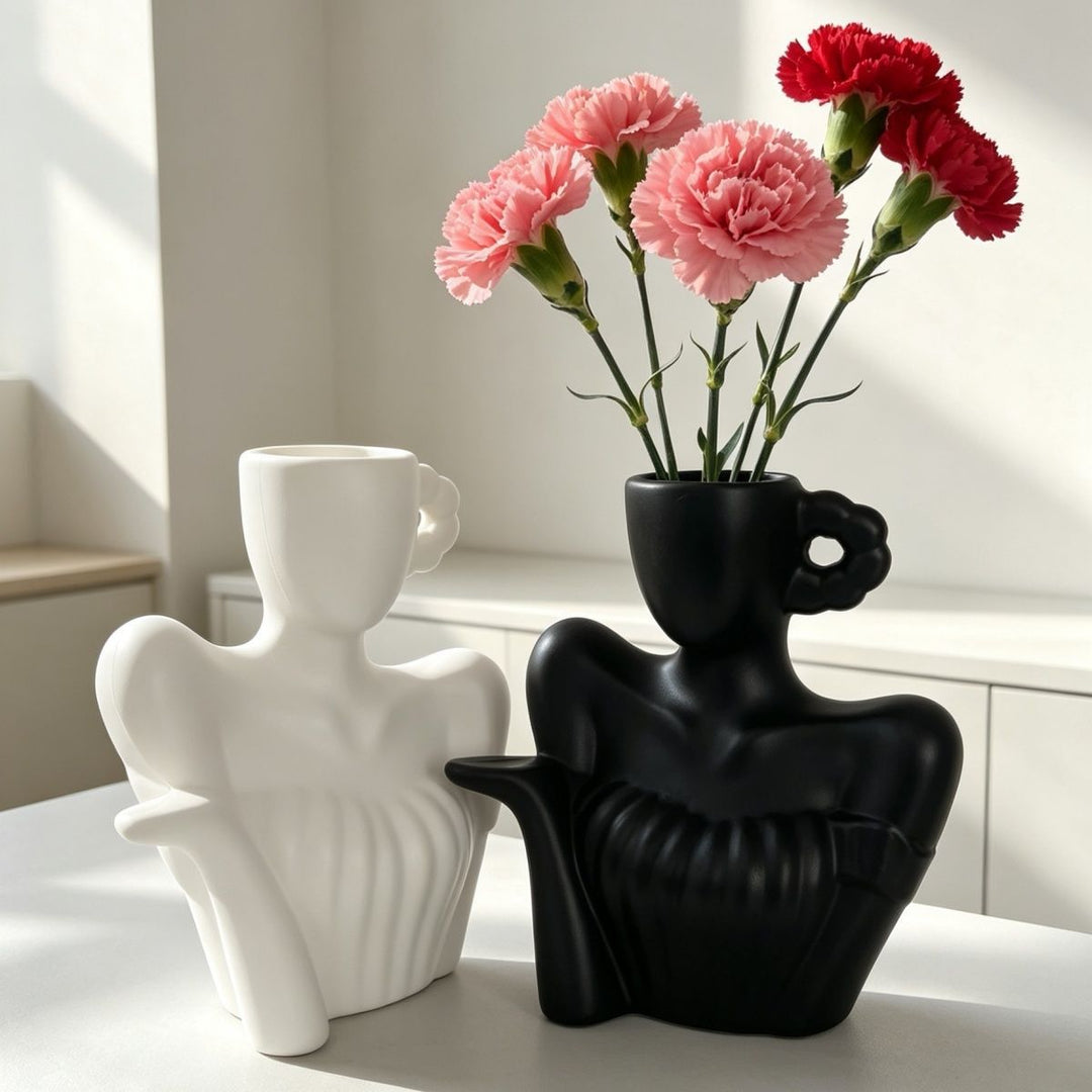Decorative Lady Figure Watering Can Stornfeild