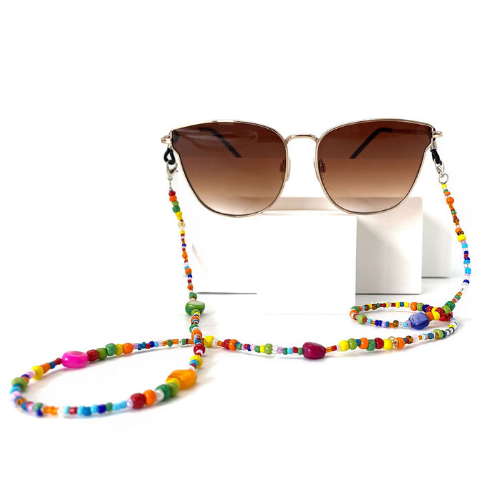 Colorful Beaded Eyewear Retainer Chain Stornfield