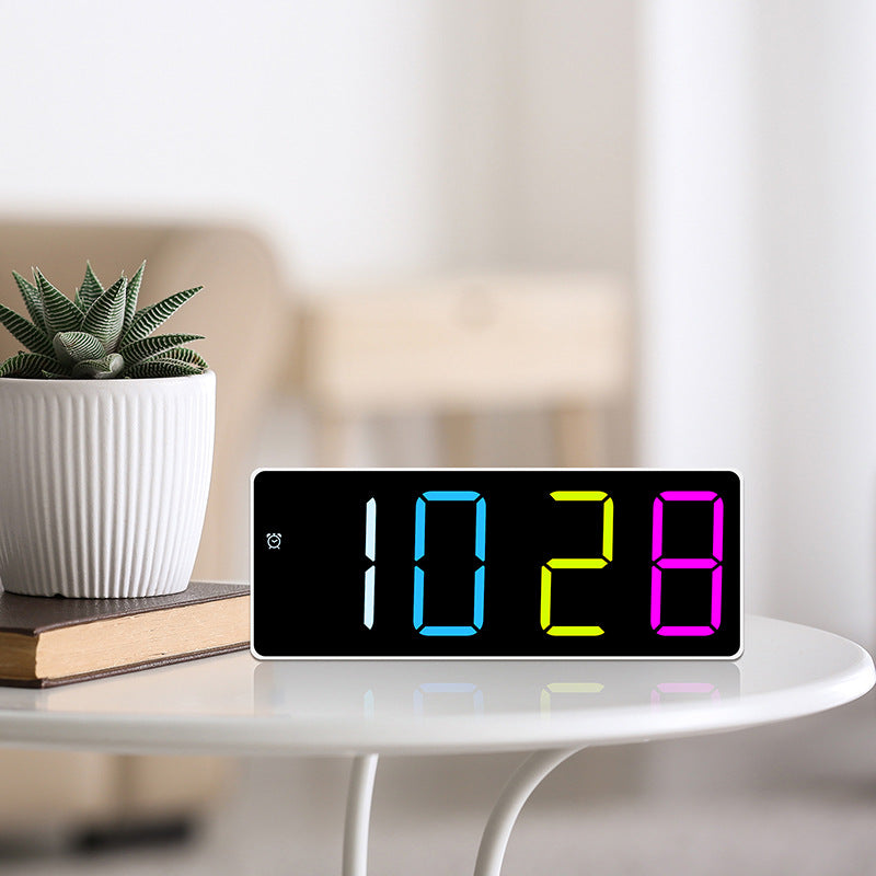 Digital Wall Clock with Large LED Display Stornfield