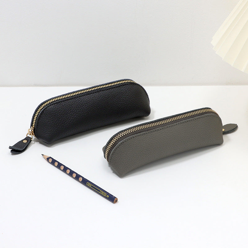 Sleek Leather Pencil Case Stornfield