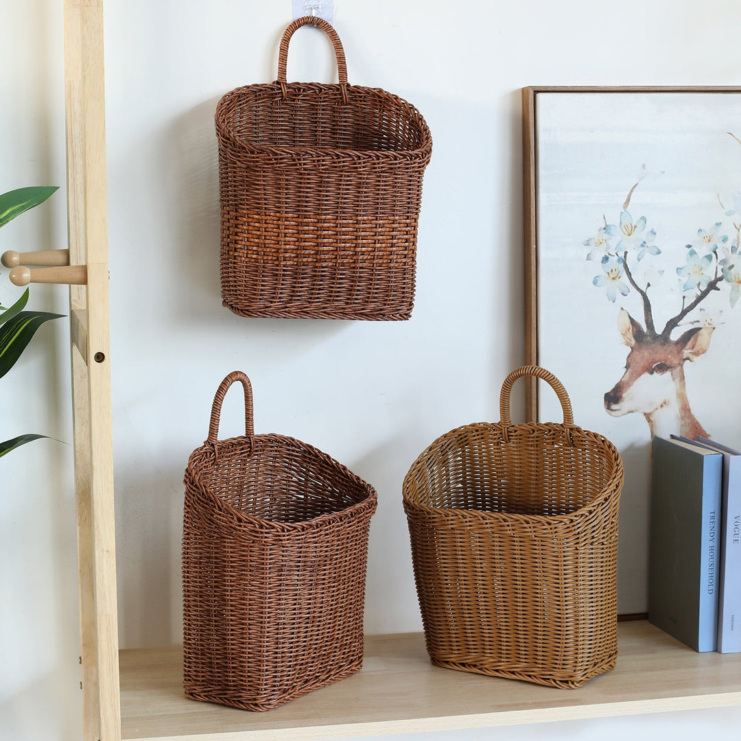 Handwoven Storage Basket with Ergonomic Handle Stornfield 1783754313