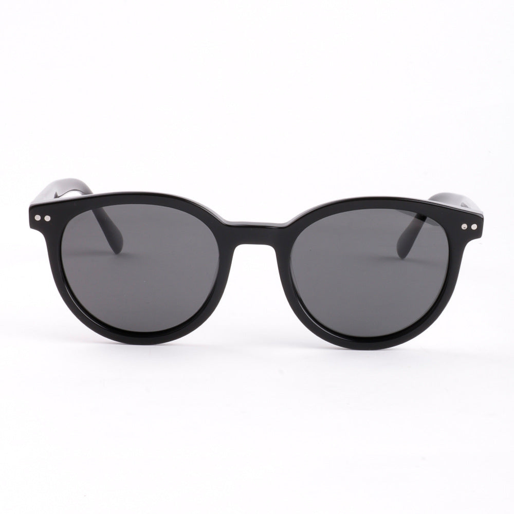 Women's fashionable sunglasses with an elegant, transparent frame and high-grade UV protection Stornfield