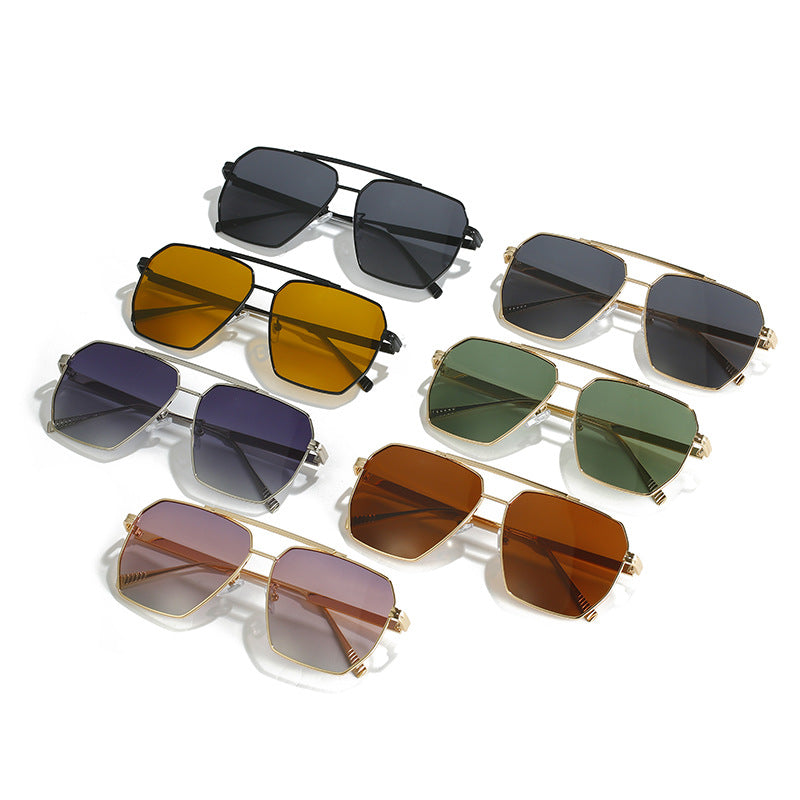 Modern Angular Frame Sunglasses Stornfield