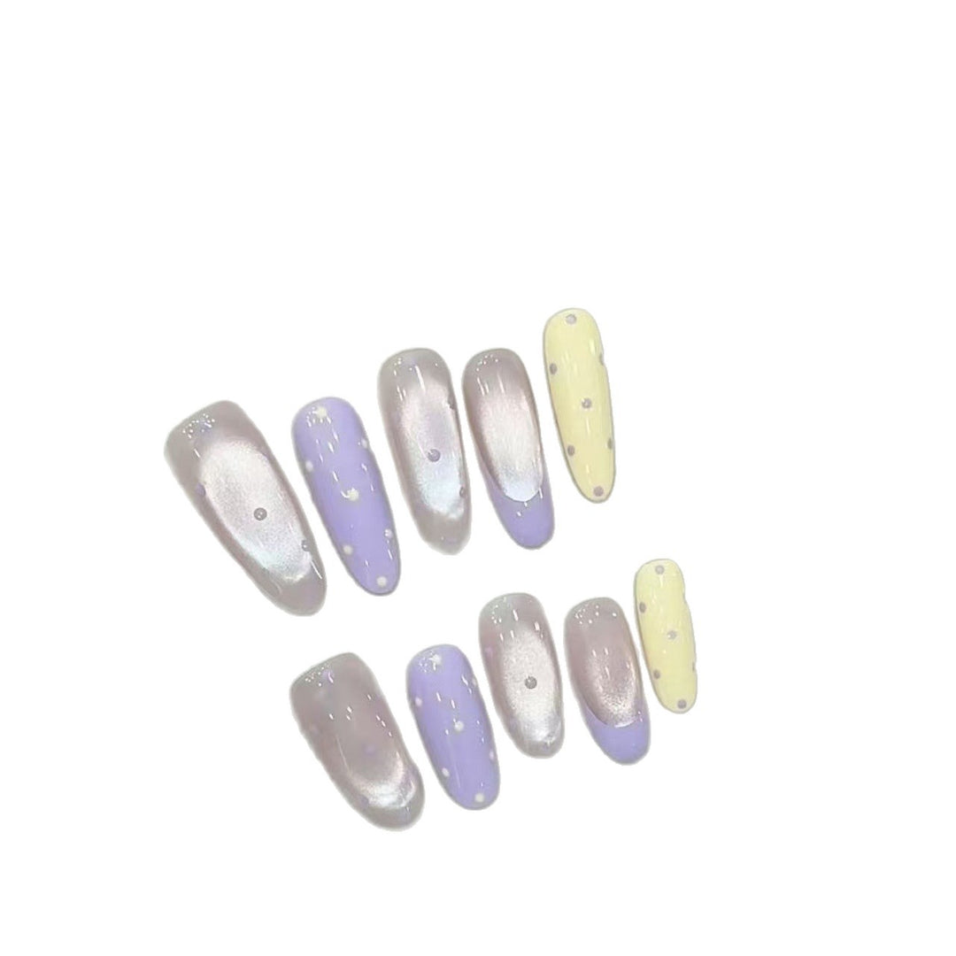 Elegant Press-On Nail Design Set Stornfield