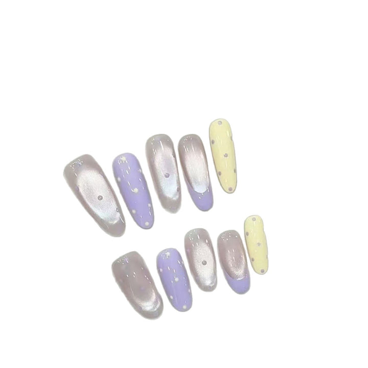 Elegant Press-On Nail Design Set Stornfield
