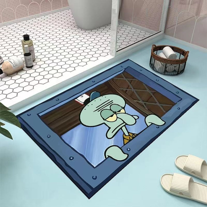 Cartoon Character Bath Mat for Home