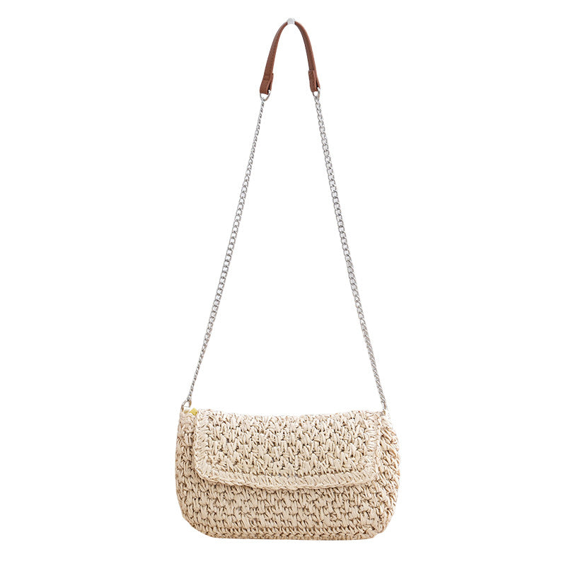 Handmade shoulder bag with metallic accents Stornfield